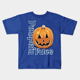 Pumpkin face Kids T-Shirt